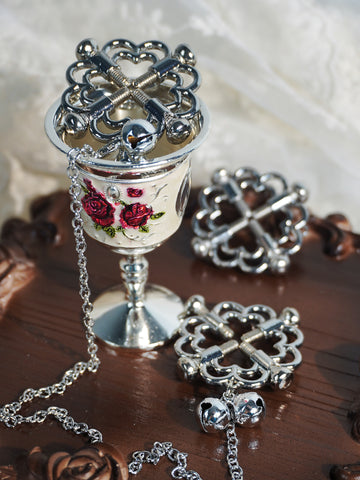 Flower Stainless Steel Nipple Clamps Set