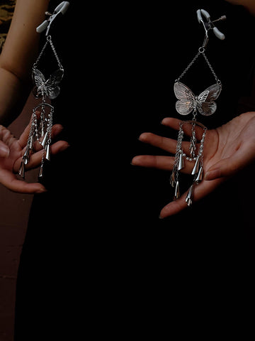 REVERIE Butterfly Nipple Clamps Metal Bell