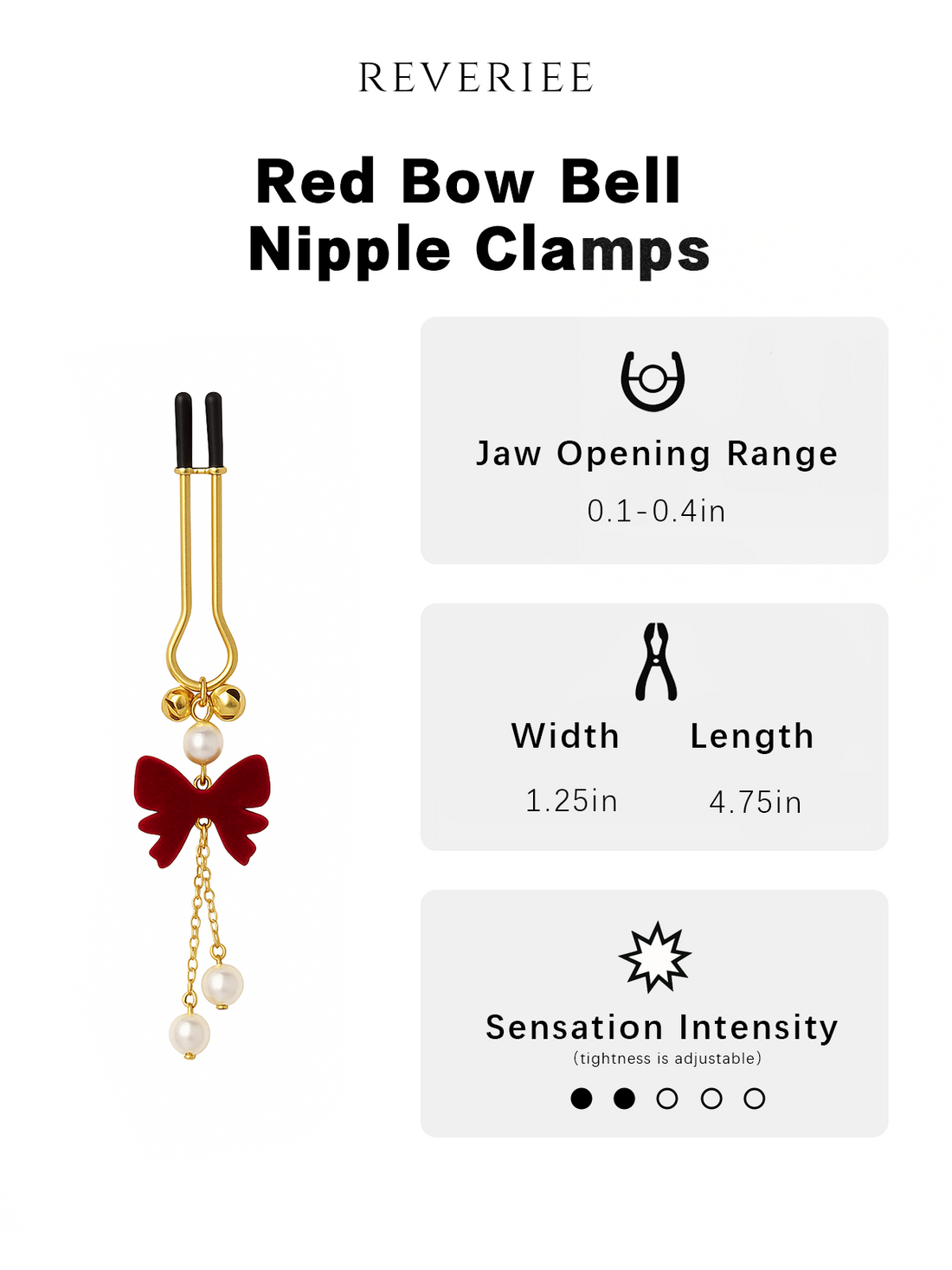 Jingle Bell Nipple Clamps