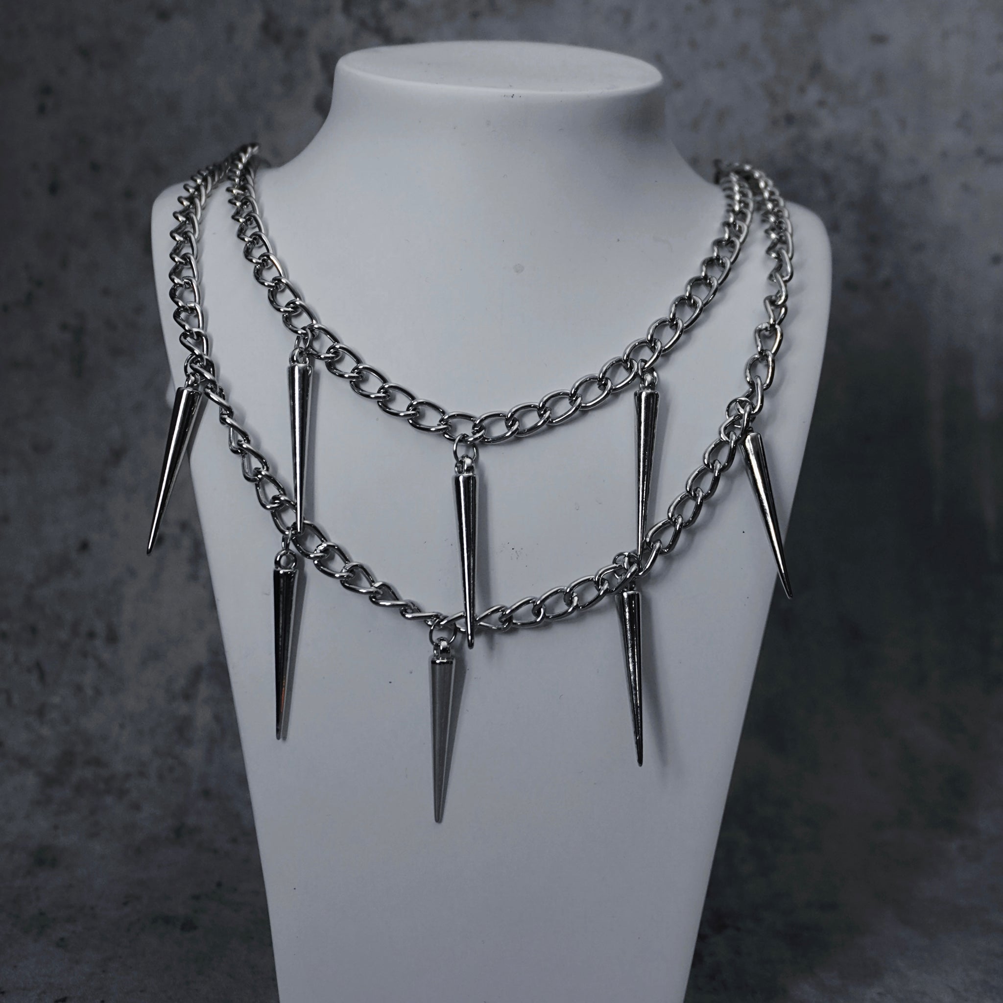 Rivet Chain Nipple Clamps Set