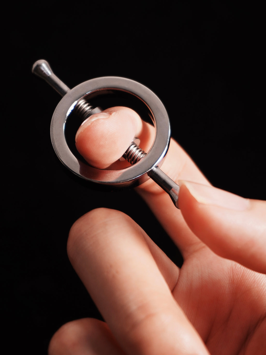 REVERIEE Stainless Steel Spring Nipple Clamps Set