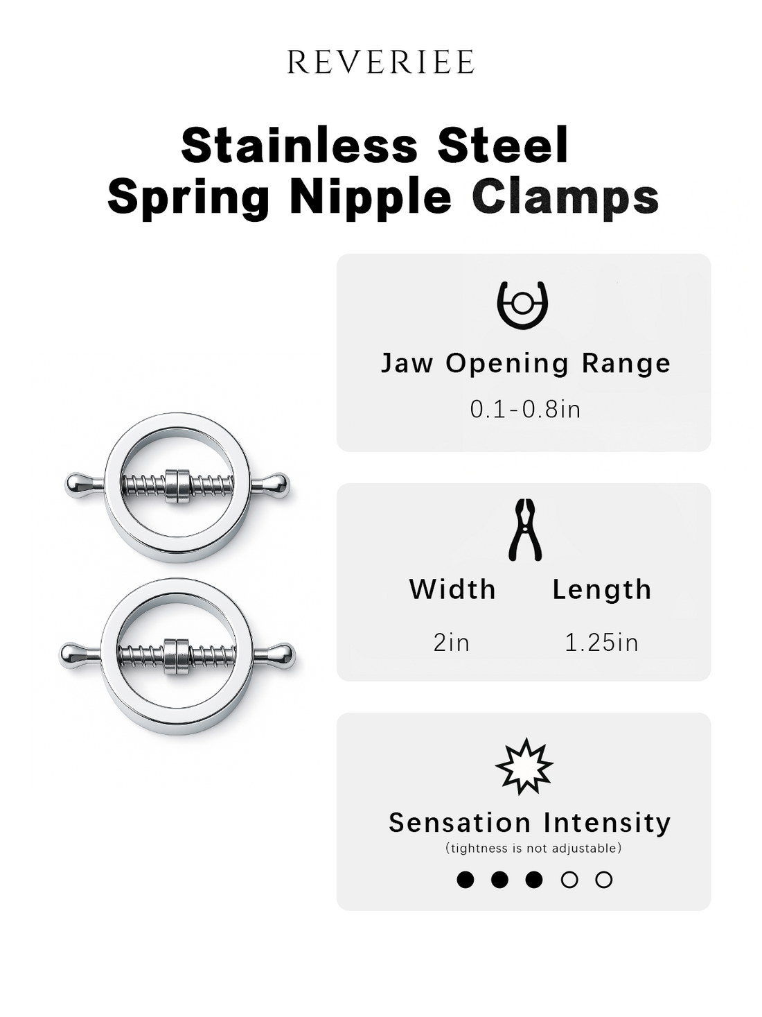 Spring-Loaded Nipple Clamps