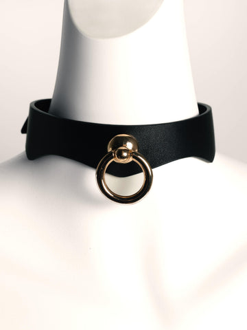 O-Ring Collar - Gold Black