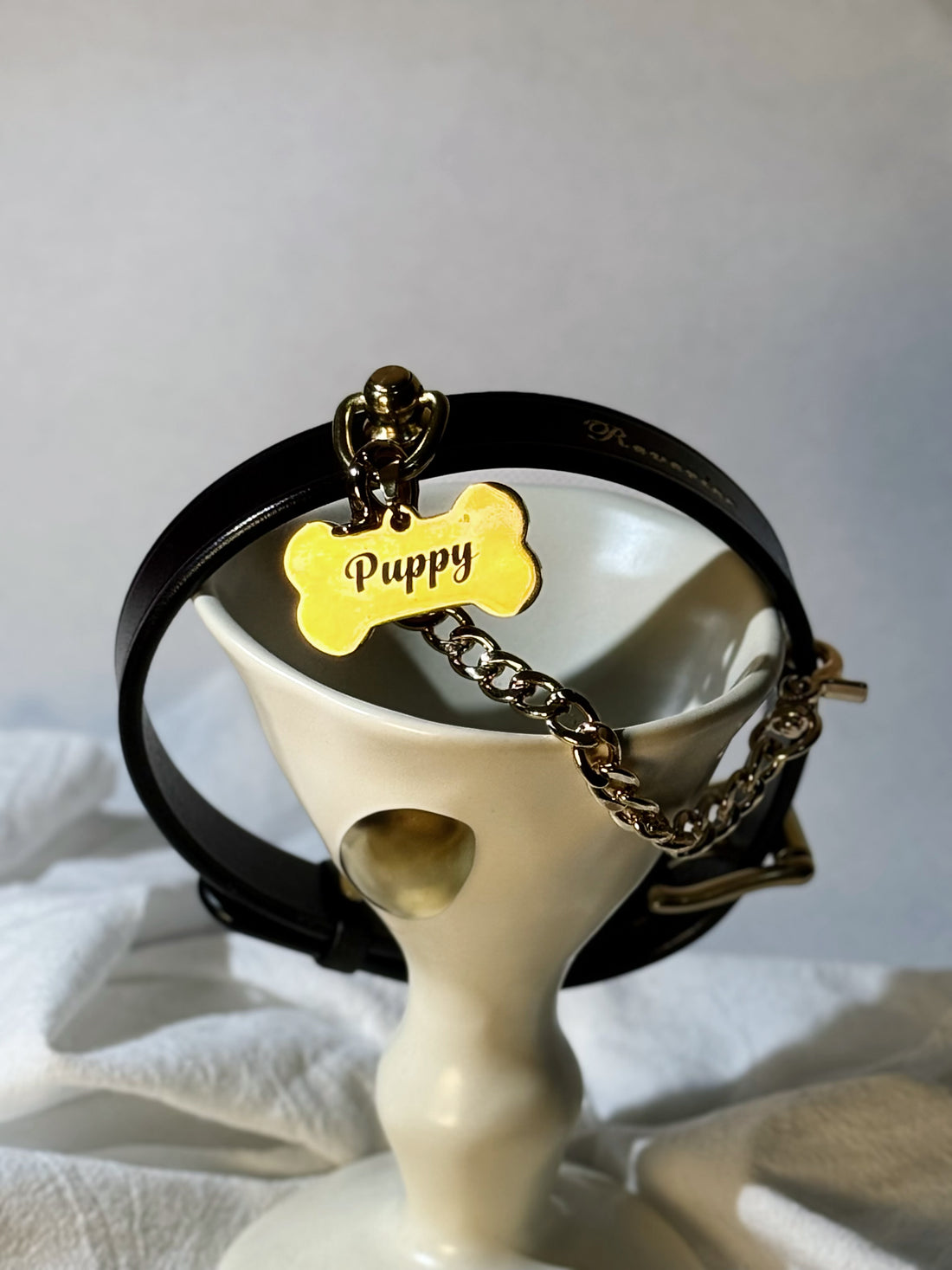 "Tug Me" Collar & Side Chain - Bespoke