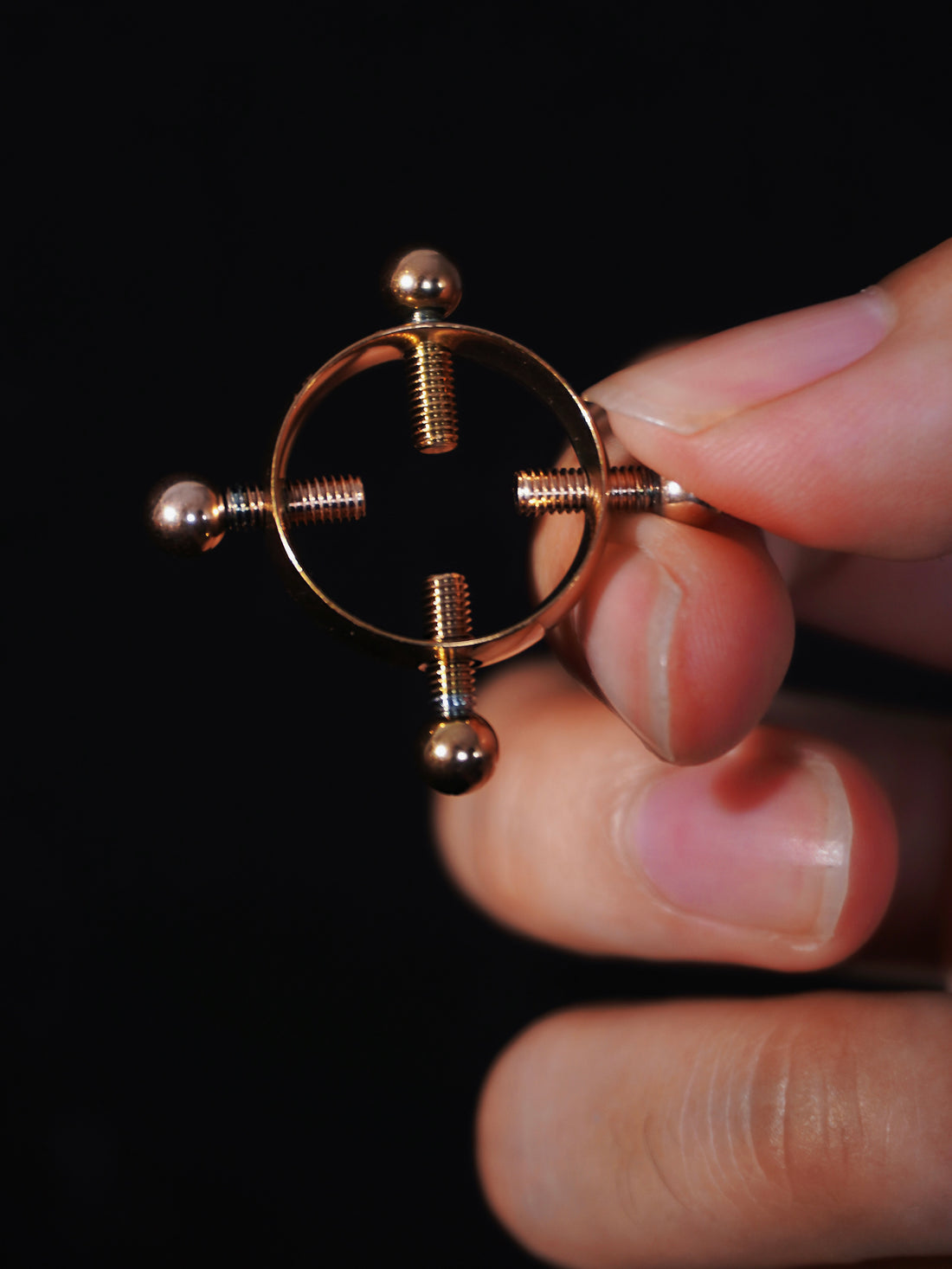 Non-Piercing BDSM Nipple Clamps Set
