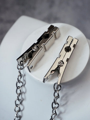 "Hanger" Nipple Clamps & Chain