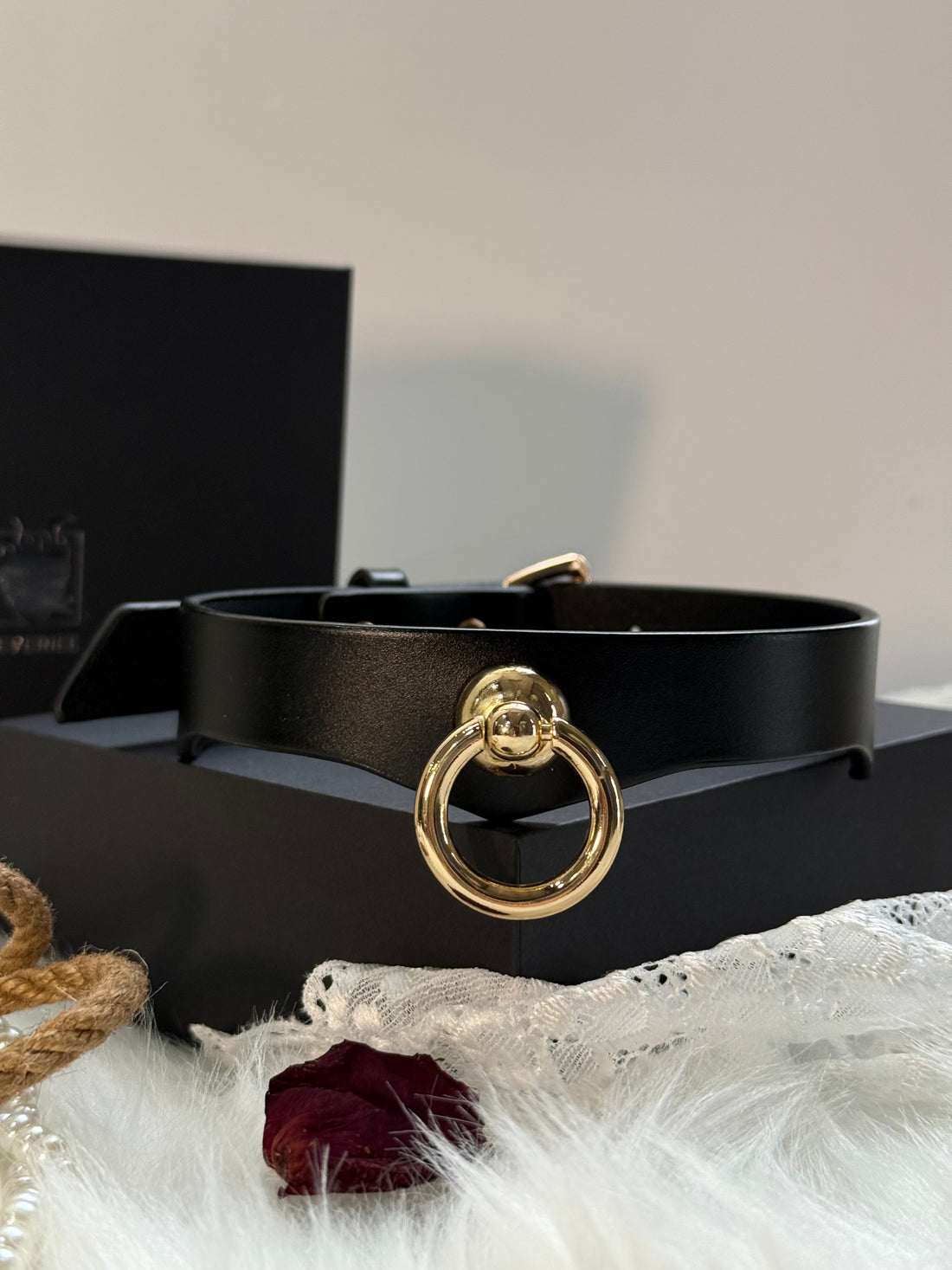 O-Ring Collar - Gold Brown